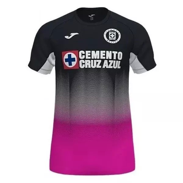 Thailande Maillot Football Cruz Bleu Spécial 2020-21 Noir Rose